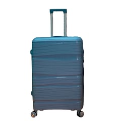 HIMAWARI - - Maleta de equipaje de viaje bodega con ruedas 28-Gris azul