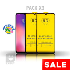 GENERICO - Pack x2 Mica de Vidrio 9D 21D para Samsung Galaxy A54
