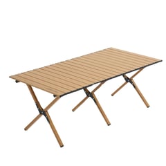 GENERICO - Mesa Plegable Camping Licanray - Burlywood