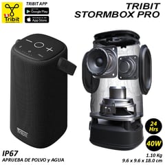 TRIBIT - StormBox Pro 40W reales - Altavoz Bluetooth