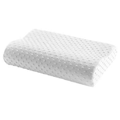 GENERICO - Almohada viscoelástica memory foam con funda Grande