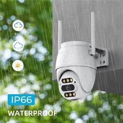 GENERICO - Camara Seguridad Ip66 Vigilancia Wifi Smart Exterior Audio