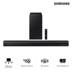 SAMSUNG - Soundbar Bluetooth 410W Dolby Audio 2.1 DTS HW-B550