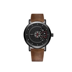 YAZOLE - RELOJ MAPS MARRON YAZ-14