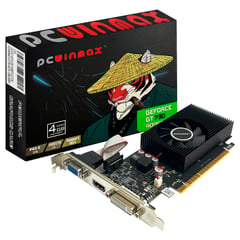 PCWINMAX - Tarjeta de Video 4GB DDR3 GT730 VGA HDMI 128BIT 64BIT Low Profile