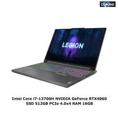 Laptop Legion Slim 5i 16 " WQXGA IPS Core i7 13ª SSD 512GB RAM 16GB W11H