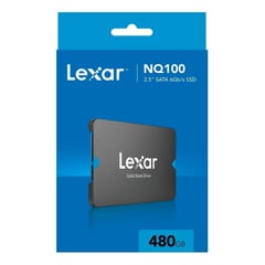 LEXAR - NQ100 SSD interno SATA III de 480 GB, de 2.5 pulgadas, hasta 550 MB/s de lectura