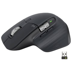 LOGITECH - Mouse MX Master 3S Bluetooth Windows macOS Lunux - Negro