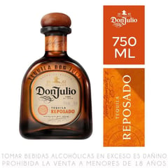 DON JULIO - TEQUILA REPOSADO BOTELLA X 750ML