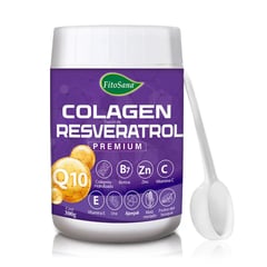 FITOSANA - Colágeno Resveratrol Q10 Premium Polvo - Antiedad - 300g