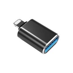 IMPORTADO - ADAPTADOR OTG USB 3.0 A LIGHTNING IPHONE TRANSFERENCIA DE DATOS