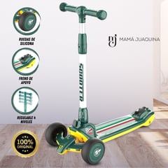 DOUX BEBE - Scooter para Niños «DEMON» Green
