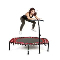 GENERICO - Trampolin de Gimnasio Everbest 110cm Diametro y Altura 130cm