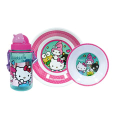 Vajilla Infantil Hello Kitty & Friends +Tomatodo Melamine