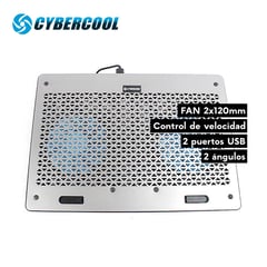 CYBERCOOL - Cooler para Laptop HA-84