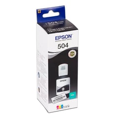 GENERICO - Botella de tinta Epson T504 Negro