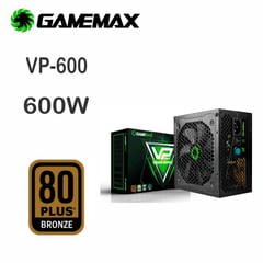 GAMEMAX - FUENTE DE PODER VP-600W 80 PLUS