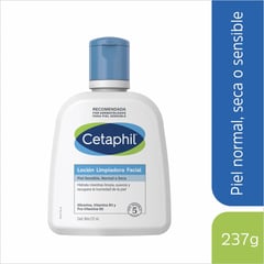 CETAPHIL - Loción Limpiadora Piel Sensible de 237 ml