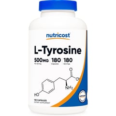 NUTRICOST - L Tirosina Tyrosine 180 Capsulas