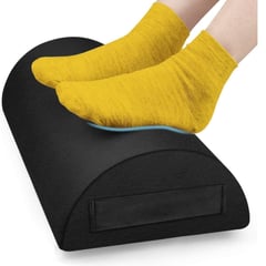 GENERICO - Almohada Tubular Reposa pies Espalda Piernas Negro