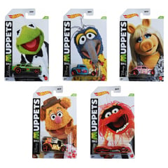 HOT WHEELS - Diecast Muppets Wave Completa 5 coches