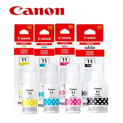 CANON - Pack Tinta GI-11 Negro y Colores Para G2160 G3160