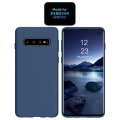 GENERICO - Silicone Case Samsung S10 Plus Con Marca