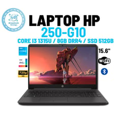 HP - Laptop 250 G10, 15.6" LED HD, Core i3 - 1315U SSD 256GB /8GB /DDR4-3200MHz 13va