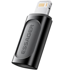 ESSAGER - Adaptador OTG Tipo C A Lightning Para iPhone Carga rápida