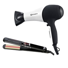 IMACO - Combo laceador dual action bellissima b8100+secadora de cabello 1800w hd1850