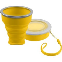 GENERICO - Vaso plegable de color amarillo