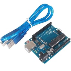 GENERICO - ARDUINO UNO R3 COMPATIBLE + CABLES USB DE 50CM