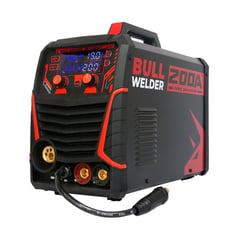 GENERICO - Soldadora inverter Multiprocesos 200amp 4 en 1 Bull Welder