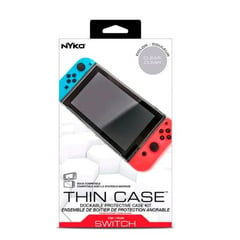 NYKO - Protector Thin Case acrilico transparente Nintendo Switch Oled