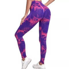 EPAUS - Leggin Tie Dye Deportivo para Mujer