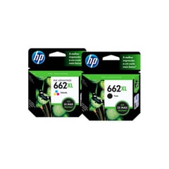 HP - Pack de Cartuchos de Tintas 662XL