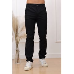 GENERICO - Pantalon Heds Drill Clasico Negro