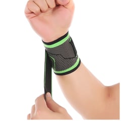 GENERICO - Muñequera corta elastico protector deportes