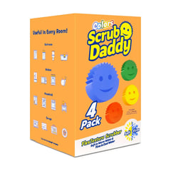 SCRUB DADDY - Esponja Colors pack de 4 piezas