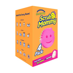 SCRUB DADDY - Esponja Scrub Mommy pack de 4 piezas