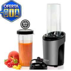 TAURUS - MINI LICUADORA 600 ML SHAKE AWAY CON 2 VASOS