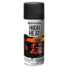 RUST OLEUM - Aerosol spray automotive alta temperatura negro mate 340g