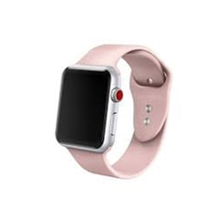 GENERICO - Correa para Apple Watch 42m 44mm 45mm de Silicona Rosa