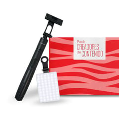 Luz Led Para Selfie + Trípode Selfie Stick - Pack Creadores