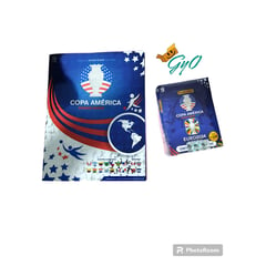 GENERICO - Álbum Copa América EEUU2024 + 1 Cajita de 50 Sobres