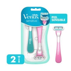 GILLETTE - Máquina para Afeitar Venus Sensitive 2 unidades