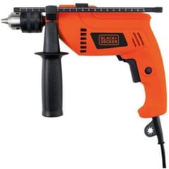 BLACK+DECKER - Taladro Percutor 1/2" Pro Black & Decker 550w HD555 Variable.