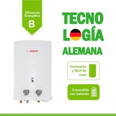 BOSCH - Terma A Gas Gn 10 Lt Automática + Kit