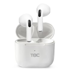 TEC - Audífonos Bluetooth TECPODS T10 Pro Blanco