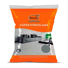 CHEMA - Fragua Super porcelana gris plata x 1kg